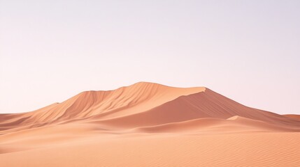 Fototapeta na wymiar Desert Dune Landscape at Dawn