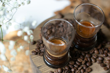 coffee americano coffee beans