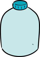 Illustration of water gallon
