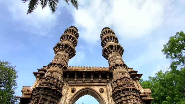 The Tomb of Hazrat Malik Sarang Shah is a historic mausoleum in Sarkhej Roza, Makarba, near Ahmedabad, Gujarat.