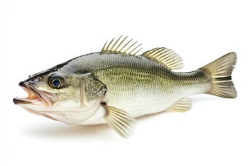 Fototapeta premium A detailed studio shot of a fish with various visible details