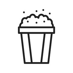 Pop Corn icon vector image. Suitable for mobile apps, web apps and print media.