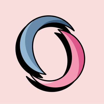 Pastel Abstract Swirl Illustration