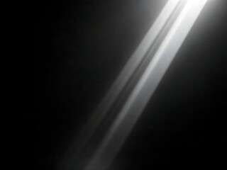 Generative AI Image of a Ray of Light on a Dark Background