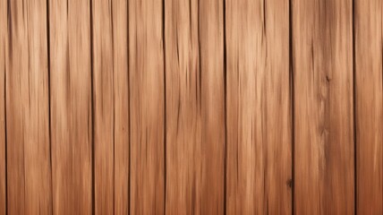 Naklejka premium Rich, warm brown wood planks create a rustic, timeless texture with vertical lines and a slightly weathered appearance.