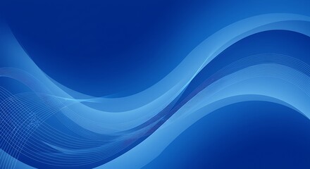 Azure Undulation AI Generated