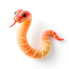 Fototapeta premium Sweet and sour sugared snake.