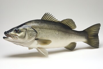 Fototapeta premium A detailed image of a freshwater fish with visible scales