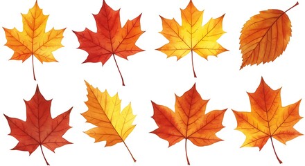 Autumn's Ember Hues AI Generated