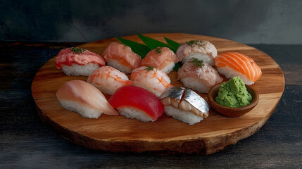 Discover the beauty of Japanese cuisine with fresh sushi, colorful rolls, and elegant presentation. Ideal for food lovers, restaurants, and culinary inspiration in every bite.