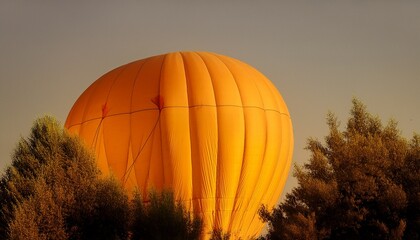 Obraz premium 飛んでいる気球