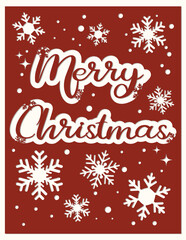 Paper cut style. Merry Christmas greeting card. vector illustration of a christmas background