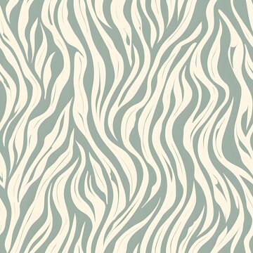 Seamless pattern of flowing seaweed-like lines creates a beautiful and elegant wallpaper design perfect for backgrounds in various projects requi a natural and organic