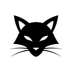 Fototapeta premium vector illustration of a cat silhouette