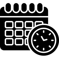 Obraz premium Deadline Icon