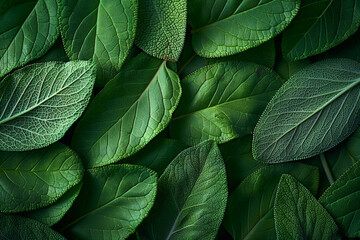 Fototapeta premium green leaves background