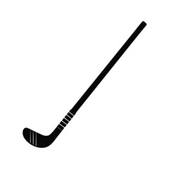 Stylish Sports Equipment Silhouette.