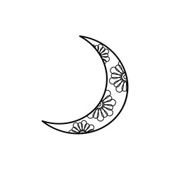 moon and stars