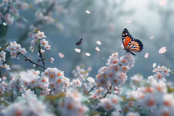 butterfly on a flower