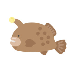 アンコウ　イラスト