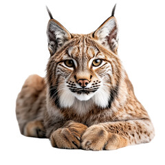 A Lynx Isolated on transparent background, png