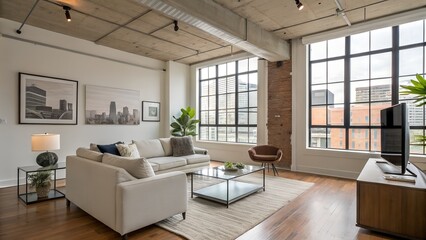  A Modern Loft with City Views