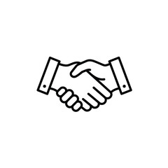 Obraz premium Handshake Vector Icon