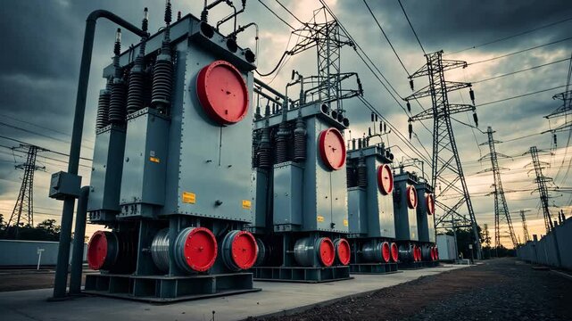 Transformers for electrical power.