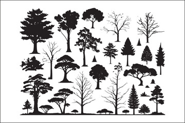 Tree Vector Silhouette – Nature and Forest Design Clipart

Minimalist Tree Illustration – Black Silhouette Vector Art

Botanical Tree Silhouette – Elegant Nature Vector Design

Woodland Tree Vector – 