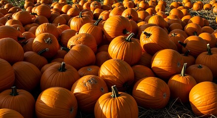 Autumn's Golden Harvest AI Generated