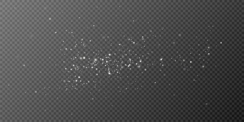 
Shimmering particles. Dust sparkles. Light effect.