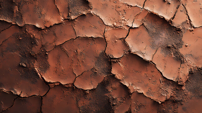 Soft clay tone backdrop with rugged texture and painterly flow