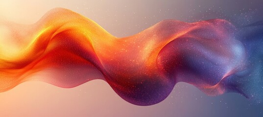 Colorful Lines Converging into Arrows Abstract Vector Art Dynamic Flow Modern Design