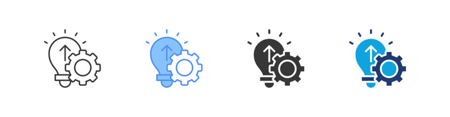 Pioneering Multi Style Icon Sheet