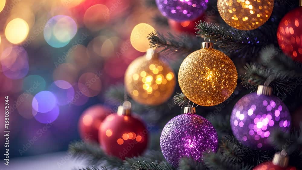 Poster colorful abstract bokeh backdrop. luxurious bokeh backdrop. abstract blurred lights bokeh backdrop.