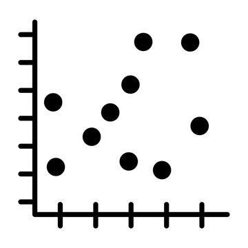 Scatter plot Icon