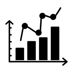Filled Graph Icon