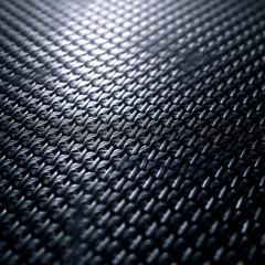 Carbon Fiber Surface with Tightly Woven Crisscross Texture