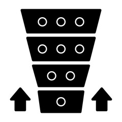 Funnel Chart Icon