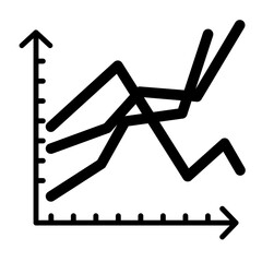 Stacked Graph Icon
