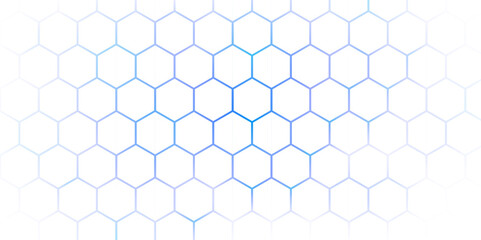 abstract background with hexagons. Abstract Hexagon white background , blue light and shadow. Abstract background design with white hexagon and blue light. Abstract. Hexagon. Vector.