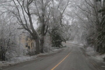 Ice Storm April 2025 in Ontario Canada and the massive damage it caused