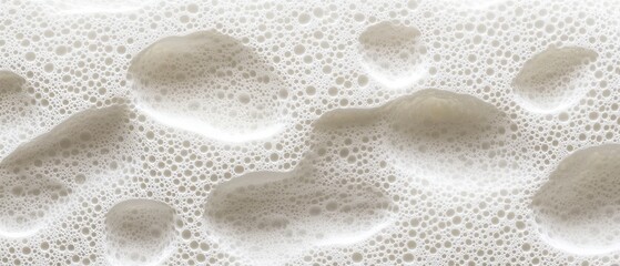 White Polystyrene Foam Texture Closeup Abstract Art