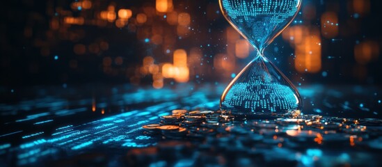 Digital Hourglass: Time, Data, and Cryptocurrency