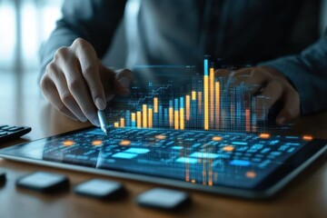 Business Growth Success Chart Profit Revenue Investment Financial Analysis Planning Strategy Achievement