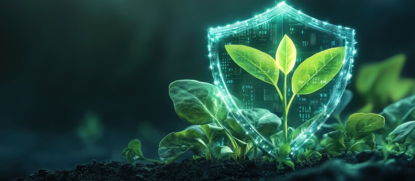 Protecting Nature's Future: A Digital Shield for Growing Plants