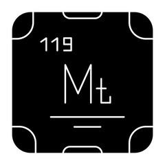 Meitnerium Icon