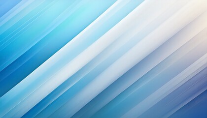 Fototapeta premium Abstract blurred gradient pastel colors diagonal lines blue white. Generated image