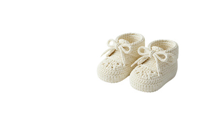 baby shoes isolated on white