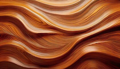 Obraz premium gentle waves of honey and subtle amber flow through the fine grained texture of this ash wood veneer